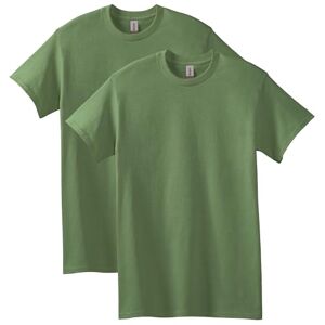 Gildan Heavy Cotton T-Shirt, Style G5000, Multipack, Military Green (2-Pack), L (Pack of 2) Gildan Heavy Cotton T-Shirt, Style G5000, Multipack, Military Green (2-Pack), L (Pack of 2)