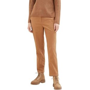 TOM TAILOR Women's 1039904 Basic Chino Trousers, 32171-Blush Mahogany, 36W x 28L TOM TAILOR Women's 1039904 Basic Chino Trousers, 32171-Blush Mahogany, 36W x 28L