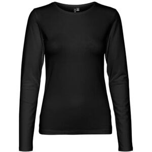 VERO MODA Women's Vmlulu LS O-Neck Top JRS Ga Noos Longsleeve T-Shirt, Black, XS VERO MODA Women's Vmlulu LS O-Neck Top JRS Ga Noos Longsleeve T-Shirt, Black, XS
