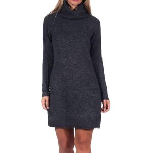 ONLY Women's Onlrica Life L/S O-Neck Dress KNT Noos Mini, Black, S ONLY Women's Onlrica Life L/S O-Neck Dress KNT Noos Mini, Black, S