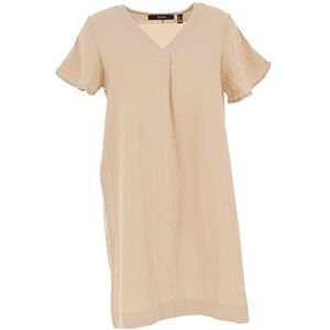 VERO MODA Women's VMNATALI NIA SS Short Dress WVN, Irish Cream, L VERO MODA Women's VMNATALI NIA SS Short Dress WVN, Irish Cream, L