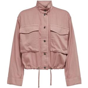ONLY Women's Onlkenya Life Cargo Short Jacket CC OTW, Old Rose, L ONLY Women's Onlkenya Life Cargo Short Jacket CC OTW, Old Rose, L