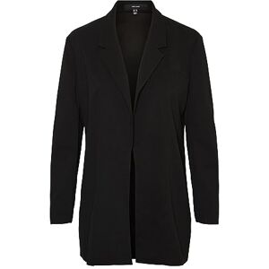 VERO MODA Women's Vmlivamaria Ls Long Blazer Noos, Black, XS VERO MODA Women's Vmlivamaria Ls Long Blazer Noos, Black, XS