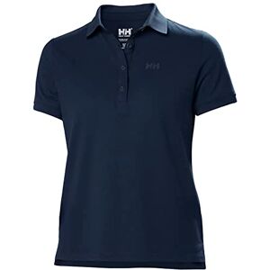 Helly Hansen Women's Polo Shirt, Navy, XS W Siren, SS, Recycled Polyester, Stretch, Tech, Quick Dry, Regular Fit Helly Hansen Women's Polo Shirt, Navy, XS W Siren, SS, Recycled Polyester, Stretch, Tech, Quick Dry, Regular Fit