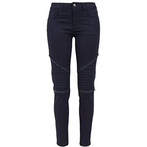 Urban Classics Women's Ladies Stretch Biker Pants Trouser, Blue (Dark Denim 731), 27W UK Urban Classics Women's Ladies Stretch Biker Pants Trouser, Blue (Dark Denim 731), 27W UK