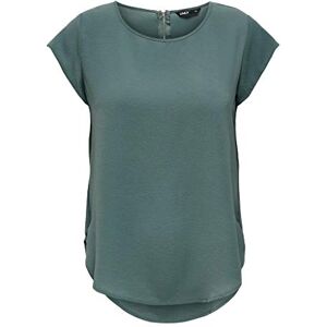 ONLY Womens Onlvic S/S Solid Top Noos Wvn T-Shirt, Green (Balm Green Balsam Green), 18 UK ONLY Womens Onlvic S/S Solid Top Noos Wvn T-Shirt, Green (Balm Green Balsam Green), 18 UK