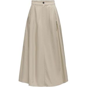 ONLY Women's Onlzora Hw Long Pleat Skirt PNT, Oxford Tan, S ONLY Women's Onlzora Hw Long Pleat Skirt PNT, Oxford Tan, S