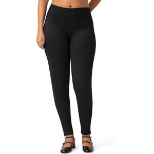 No Nonsense Women's Denim Legging, Black, S No Nonsense Women's Denim Legging, Black, S