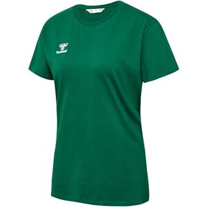 hummel GO 2.0 T-Shirt S/S Women's Short Sleeve Sports Shirt for Sports, Fitness and Leisure Basic Shirt Made of 100% Organic Cotton Stretchy Material Crew Neck hummel GO 2.0 T-Shirt S/S Women's Short Sleeve Sports Shirt for Sports, Fitness and Leisure Basic Shirt Made of 100% Organic Cotton Stretchy Material Crew Neck