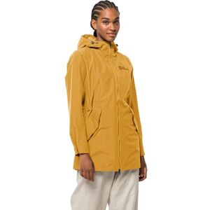 Jack Wolfskin Women's Dakar Parka W Coat, Curry, S Jack Wolfskin Women's Dakar Parka W Coat, Curry, S