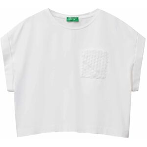 Benetton Model Macramè Pocket T-shirt - T-shirt Benetton Model Macramè Pocket T-shirt - T-shirt