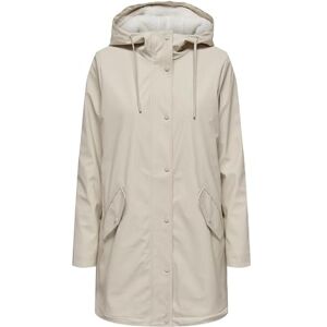 ONLY Women's Onlsally Raincoat OTW Noos Coat, Oatmeal/Detail:White Teddy, L ONLY Women's Onlsally Raincoat OTW Noos Coat, Oatmeal/Detail:White Teddy, L