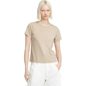 G-STAR Women's Overdyed Front Seam Top, Beige (dk brick gd D24499-B059-D848), XL G-STAR Women's Overdyed Front Seam Top, Beige (dk brick gd D24499-B059-D848), XL