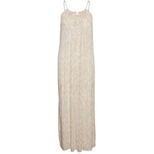VERO MODA Women's Vmclaire Menny Singlet Maxi Dress WVN Ga, Irish Cream/AOP:Claire, M VERO MODA Women's Vmclaire Menny Singlet Maxi Dress WVN Ga, Irish Cream/AOP:Claire, M