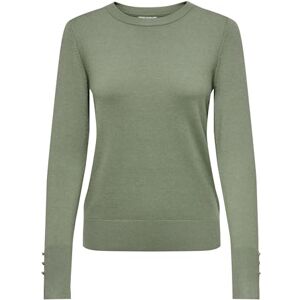 JDY Women's malou Malou KNT Noos L/S On Button Pullover, Sea Spray, XS JDY Women's malou Malou KNT Noos L/S On Button Pullover, Sea Spray, XS