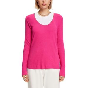 Esprit Long Sleeve Heritage Top - Pink - Top Esprit Long Sleeve Heritage Top - Pink - Top