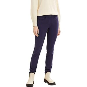 TOM TAILOR Women's 1021692 Alexa Slim Trousers, Atlantic Ocean Blue 11331, 32W x 32L TOM TAILOR Women's 1021692 Alexa Slim Trousers, Atlantic Ocean Blue 11331, 32W x 32L