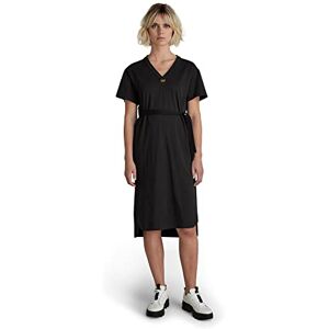 G-STAR RAW G-Star Women's Fabric Mix Belt Dress , Black (dk black D21629-B255-6484), M G-STAR RAW G-Star Women's Fabric Mix Belt Dress , Black (dk black D21629-B255-6484), M