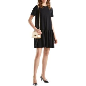 United Colors of Benetton Women's Dress 3u53dv01h, Black, M United Colors of Benetton Women's Dress 3u53dv01h, Black, M