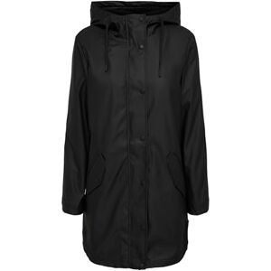 ONLY Women's Onlsally OTW Noos Raincoat Rain Jacket, Black/Black Teddy, XL ONLY Women's Onlsally OTW Noos Raincoat Rain Jacket, Black/Black Teddy, XL