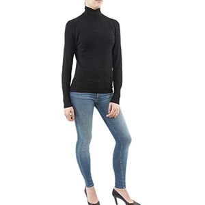ONLY Women's Onlvenice L/S Rollneck Pullover Knt Noos Turtleneck, Black (Black Black), XS UK ONLY Women's Onlvenice L/S Rollneck Pullover Knt Noos Turtleneck, Black (Black Black), XS UK