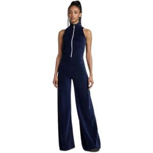 G-STAR Women's Velvet Jumpsuit , Blue (warm sartho D23519-D428-C423), L G-STAR Women's Velvet Jumpsuit , Blue (warm sartho D23519-D428-C423), L