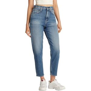 Tommy Jeans Womens Mom Uh TPR Tab Bi0134 Dw0dw20578 Tapered, Denim (Denim Medium), 29W / 32L UK Tommy Jeans Womens Mom Uh TPR Tab Bi0134 Dw0dw20578 Tapered, Denim (Denim Medium), 29W / 32L UK