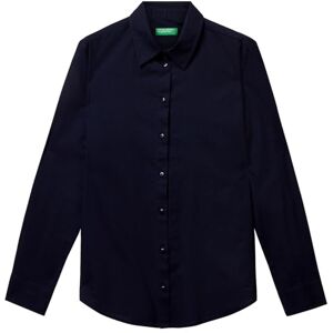 United Colors of Benetton Women's Camicia 5wpqdq0ax Shirt, Blue, XL United Colors of Benetton Women's Camicia 5wpqdq0ax Shirt, Blue, XL