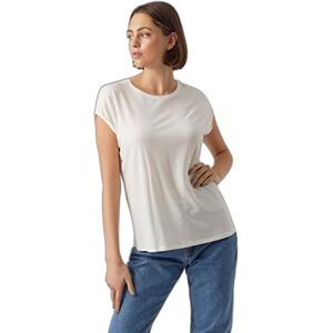 VERO MODA Women's Vmava Plain SS Top Gajrs Noos Shirt, Snow White, S VERO MODA Women's Vmava Plain SS Top Gajrs Noos Shirt, Snow White, S