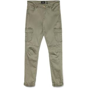 VERO MODA Women's Vmivy Mr Ankle Cargo Jeans Color Noos, Green (Ivy Green), M / 32L VERO MODA Women's Vmivy Mr Ankle Cargo Jeans Color Noos, Green (Ivy Green), M / 32L