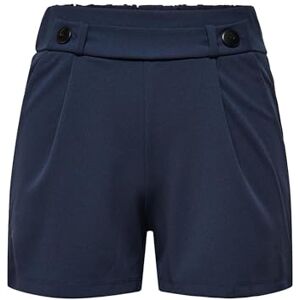 JDY Women's GEGGO JRS NOOS Casual Shorts, Black Iris/Detail: Black Button, L JDY Women's GEGGO JRS NOOS Casual Shorts, Black Iris/Detail: Black Button, L