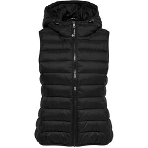 ONLY Women's Onlnewtahoe Otw Noos Hood Waistcoat Quilted vest, Black, XS UK ONLY Women's Onlnewtahoe Otw Noos Hood Waistcoat Quilted vest, Black, XS UK