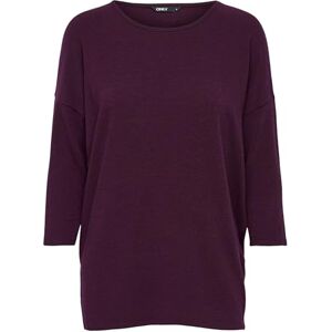 ONLY Women's ONLGLAMOUR 3/4 TOP JRS NOOS Sweater, Winetasting, XS ONLY Women's ONLGLAMOUR 3/4 TOP JRS NOOS Sweater, Winetasting, XS