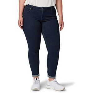 TOM TAILOR MY TRUE ME Ladie's 202212 Basic Plus Size Skinny Jeans, Blue (Dark Dye Blue Denim 10133), 46 TOM TAILOR MY TRUE ME Ladie's 202212 Basic Plus Size Skinny Jeans, Blue (Dark Dye Blue Denim 10133), 46