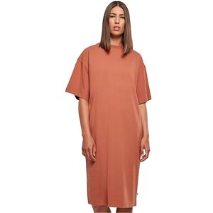 Urban Classics Women's Ladies Organic Long Oversized Tee Dress, Terracotta, M Urban Classics Women's Ladies Organic Long Oversized Tee Dress, Terracotta, M