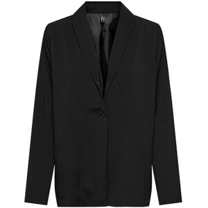 ONLY Women's Onlnova Life Elite L/S Pimo Blazer Solid, Black, 10 ONLY Women's Onlnova Life Elite L/S Pimo Blazer Solid, Black, 10