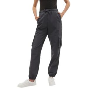 VERO MODA Women's Vmkimberly Hw Cargo Pant Noos, Asphalt, S / 34L VERO MODA Women's Vmkimberly Hw Cargo Pant Noos, Asphalt, S / 34L