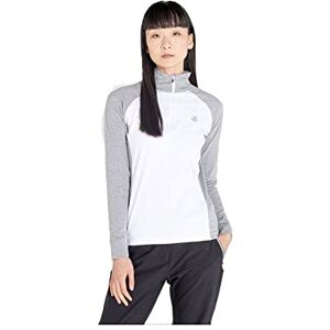 Dare2b Women's Involved II Stretch Sweater, White/Ash, 18 Dare2b Women's Involved II Stretch Sweater, White/Ash, 18