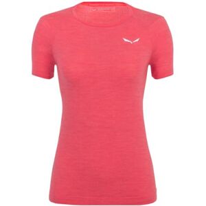 Salewa Zebru Fresh Merino Responsive T-Shirt Women, Calypso Coral, M, Female Salewa Zebru Fresh Merino Responsive T-Shirt Women, Calypso Coral, M, Female