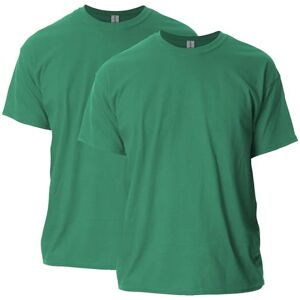 Gildan Unisex's Ultra Cotton T-Shirt, Style G2000, Multipack, Kelly Green (2-Pack), M (Pack of 2) Gildan Unisex's Ultra Cotton T-Shirt, Style G2000, Multipack, Kelly Green (2-Pack), M (Pack of 2)
