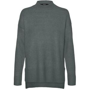 VERO MODA Women's Vmlefile Oversize Boxy Blouse Noos Sweater, Balsam Green, S VERO MODA Women's Vmlefile Oversize Boxy Blouse Noos Sweater, Balsam Green, S