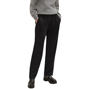 TOM TAILOR Ladie's 1034231 Loose fit Fabric Trousers, 14482-Deep Black, 36W / 32L TOM TAILOR Ladie's 1034231 Loose fit Fabric Trousers, 14482-Deep Black, 36W / 32L