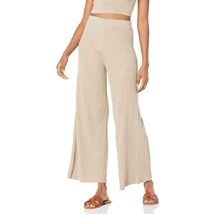 The Drop Women's Catalina Pull-On Rib Sweater Pant, Heather Sand, M The Drop Women's Catalina Pull-On Rib Sweater Pant, Heather Sand, M