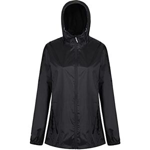 Regatta Womens Packaway Waterproof Pack It Rain Jacket, Black, 20 EU Regatta Womens Packaway Waterproof Pack It Rain Jacket, Black, 20 EU