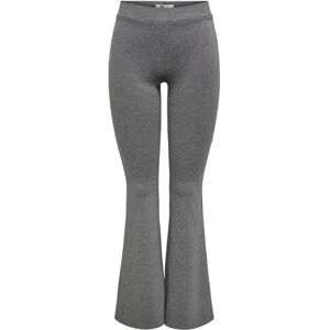ONLY Women's Onlpaige Hw Mel Flared Pant PNT, Medium Grey Melange, L / 32L ONLY Women's Onlpaige Hw Mel Flared Pant PNT, Medium Grey Melange, L / 32L