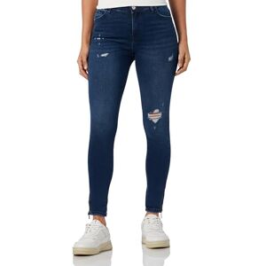 ONLY Women's Onlkendell Reg Sk Zip Ank of the Box Jeans , Blue Black Denim,28W / 30L ONLY Women's Onlkendell Reg Sk Zip Ank of the Box Jeans , Blue Black Denim,28W / 30L