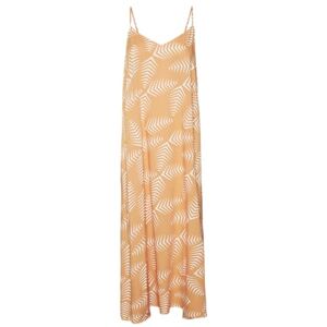 VERO MODA Women's Vmkanya Singlet 7/8 Dress WVN Btq Summer, Tangerine/AOP:Kanya, M VERO MODA Women's Vmkanya Singlet 7/8 Dress WVN Btq Summer, Tangerine/AOP:Kanya, M