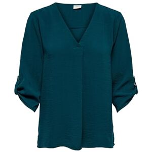 JDY bestseller a/s Women's DIVYA 3/4 TOP WVN NOOS Blouse, Reflecting Pond, 8 UK / 36 EU JDY bestseller a/s Women's DIVYA 3/4 TOP WVN NOOS Blouse, Reflecting Pond, 8 UK / 36 EU