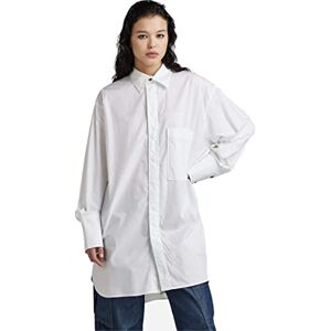 G-STAR Women's Oversized Boyfriend Shirt , White (white D22492-4481-110), M G-STAR Women's Oversized Boyfriend Shirt , White (white D22492-4481-110), M