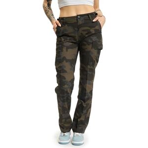 Brandit Women BDU Ripstop Pants, color: darkcamo, size: 33 Brandit Women BDU Ripstop Pants, color: darkcamo, size: 33
